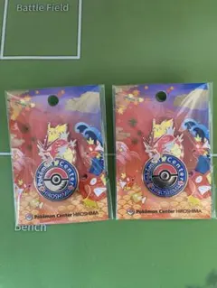 ポケモンセンター ロゴピンズ ヒロシマ限定　ギャラドス　ピカチュウ2個