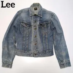70s usa製 Lee 220j デニムジャケット 短丈 ネコ目　MR