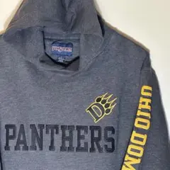 USAJANSPORTカレッジパーカーアメフトフーディXLロゴ グレー