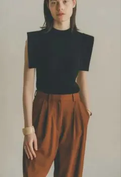 CLANE SQUARE SLEEVE KNIT ブラックのサムネイル