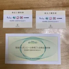 エイチツーオーリテイリング　株主優待券２枚　阪急百貨店　阪神百貨店　等で利用可能のサムネイル