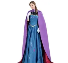 ディズニー アナと雪の女王 エルサ 衣装 コスプレ Dハロ 仮装 s〜XXL