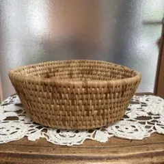 長野県 須賀川竹細工 果物皿 台付きざる 長野県 須賀川竹細工 果物皿 台付きざる - メルカリ