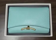 CHARLES & KEITH 財布 ブルーグリーン