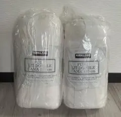 カークランド シグネチャー ブランケット 毛布 ダブル イーグレット 2点