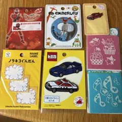 刺繍ワッペンセット 多様デザイン　ネームラベル