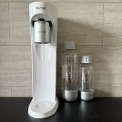 drinkmate 炭酸水メーカー ホワイト　ボトル2本付きのサムネイル