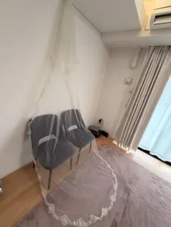 アイボリーウェディングベール(ロング)