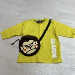 XLARGE KIDS 長袖カットソー ゴリラポーチ付き