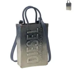 DIESEL デニムショルダーバッグ