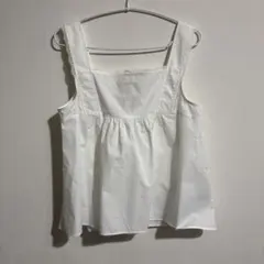 H&M レーストリムコットントップスのサムネイル