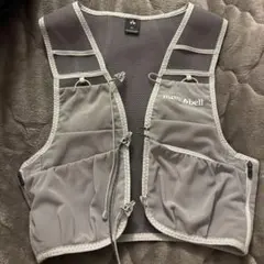 【値下げしました‼︎】【ほぼ未使用品】mont-bell ランニングベスト　グレー