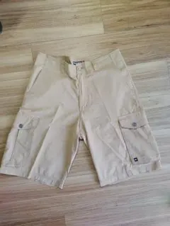 [美品] QUIKSILVER カーゴパンツ 32ハーフパンツ 海外限定 Lのサムネイル