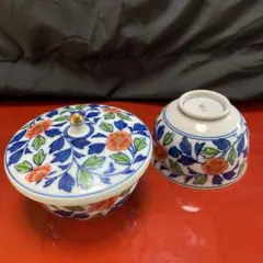 有田焼　鹿山　湯呑み茶碗2客セット