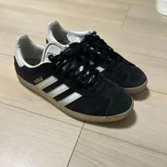 adidas Gazelle ブラック/ホワイト スニーカー