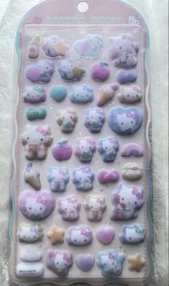 【正規品】コットンパフィシール キティ