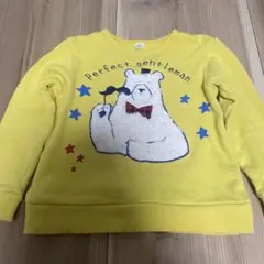 La Chiave イエロー クマ トレーナー 120