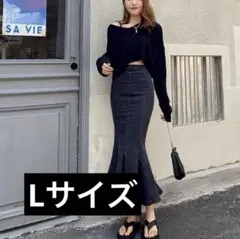 【新品】デニムマーメイドスカート