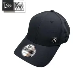 ニューエラ 帽子 キャップ 9FORTY メタルロゴ MLBロゴ ブラック