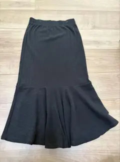 SHEIN DAZY ブラック ハイウエスト　マーメイドスカート　Sサイズのサムネイル