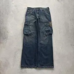 DSQUARED2ネイビー ミリタリーパンツ ドローコード付き gzk2501235_15.jpg