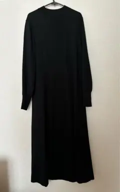 ユニクロ　薄手　ニットワンピース