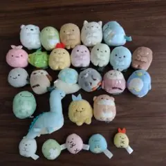 すみっコぐらし てのりぬいぐるみ 22点 おまけ7点