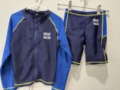 キッズ 水着 ラッシュガード セット 120cm