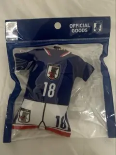 サッカー日本代表 上田綺世 ユニフォーム型クッションキーホルダー
