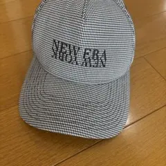NEW ERA ゴルフ千鳥格子柄 キャップ