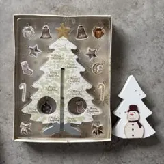 【クリスマス】スリーコインズ オブジェ　ツリー　雑貨　セット