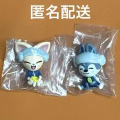 スキズ バンチャン ウルフチャン アイエン フォクシニー サウナフィギュア2体