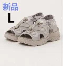 moz サンダル ベージュ Lサイズ 新品未使用のサムネイル