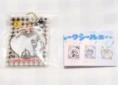 サンリオ シャカシャカフレークシール風チャーム バッドばつ丸