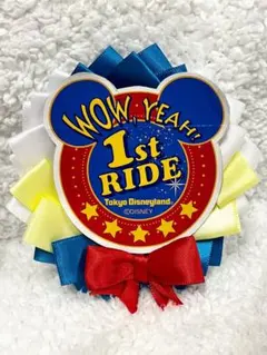 4 東京ディズニーリゾート1st RIDE ロゼット