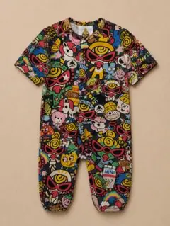 HYSTERIC MINI 総柄 ロンパース カバーオールのサムネイル