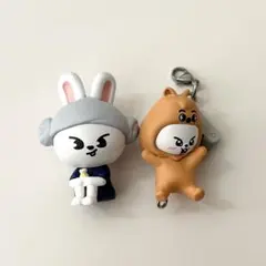 StrayKids SKZOO リービット ガチャ サウナ つまんでつなげて