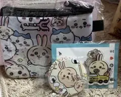 ちいかわ♡小物入れ♡キーホルダー&缶バッチセット