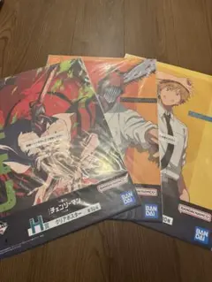 チェンソーマン 一番くじ　H賞クリアポスター3枚セット
