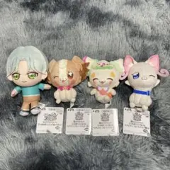 キミとアイドルプリキュア♪ コロっとまんまるプリフェイスぬいぐるみ 4種セット