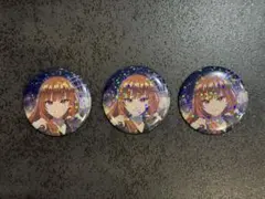 カラフルピーチ 東武動物公園 缶バッジ えとさん3個セット