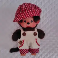 モンチッチSサイズ ♪ハンドメイド ♪キャスケット&カフスサロペット♪のサムネイル