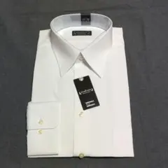 STUART KENT ワイシャツ 長袖 41-76 　白　形態安定　抗菌防臭