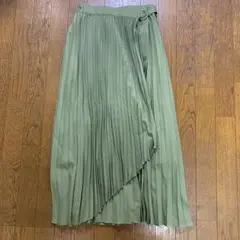 プリーツスカート ロングスカート