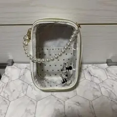 ディズニー　ミニーちゃんポーチ　ディズニーリゾート
