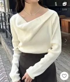 mystic トップス アイボリー