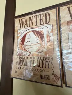 希少レア ONE PIECE展 2012 手配書ポスター 12種 セット