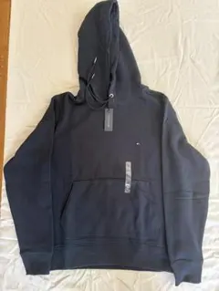 TOMMY HILFIGER ネイビー フード付きパーカー M