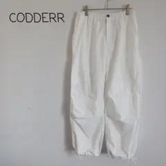 コーダー CODDERR スノーカモパンツ ワイドカーゴパンツ 白 ストリートのサムネイル