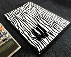 A5サイズ【Cover pocke付きノートカバー】２冊用■アニマル柄■ゼブラ